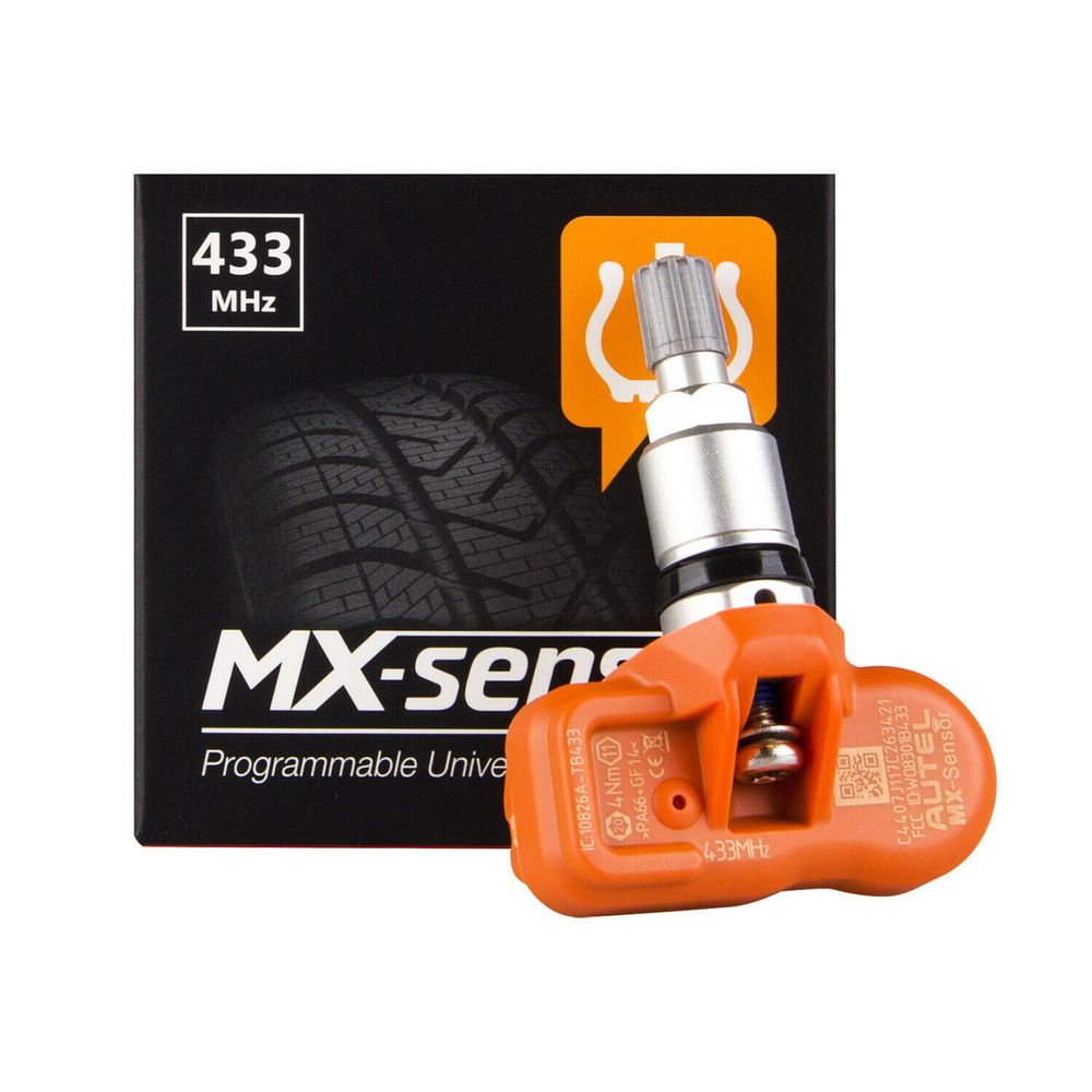 Czujnik ciśnienia opon TPMS Autel MX-Sensor ZAWÓR METALOWY 433 Mhz