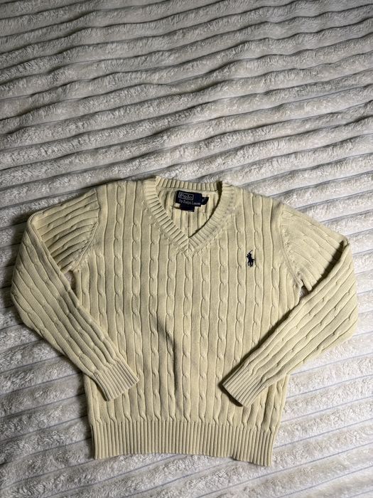 Светр Polo оригінал бежевий