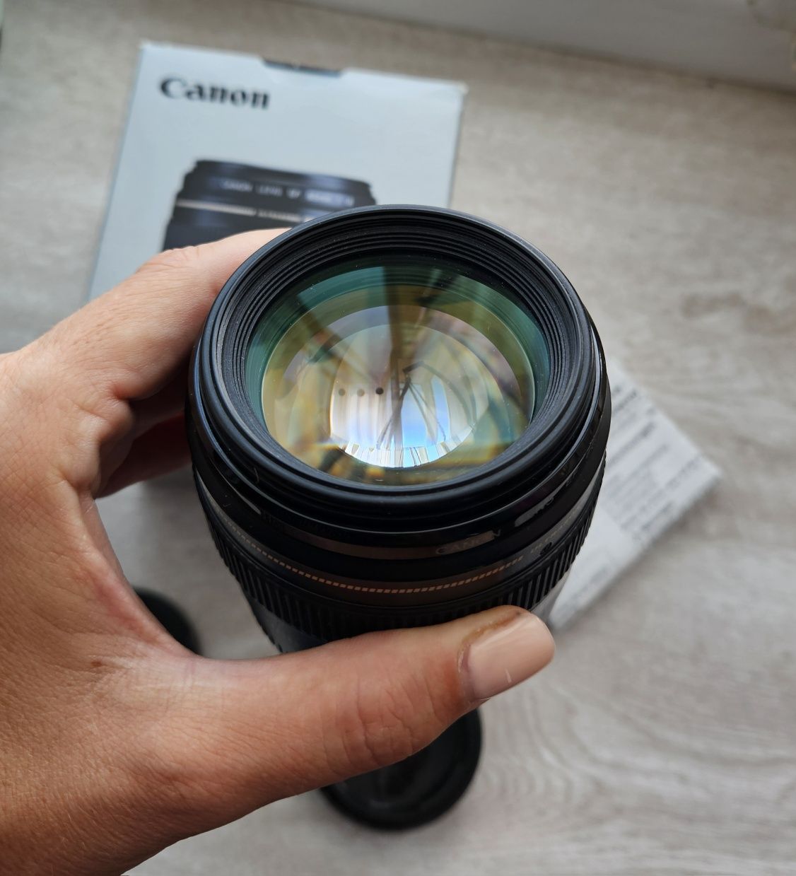 Canon EF 85mm f/1.8 USM ( кенон 85 1.8)