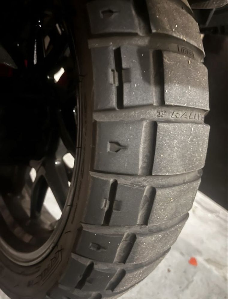 Pneus Pirelli Rally STR (120/70-19 & 170/60-17)
