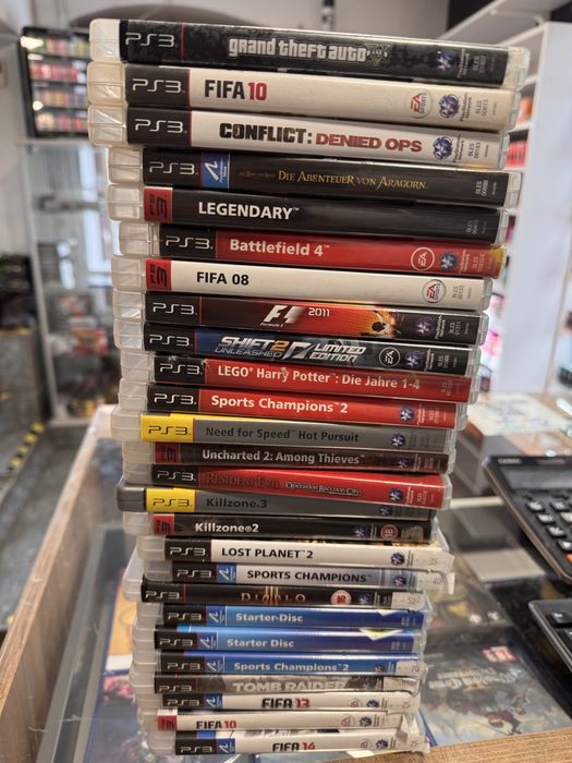 26 gier na ps3  tylko calosc gta v dablo battlefiled 4