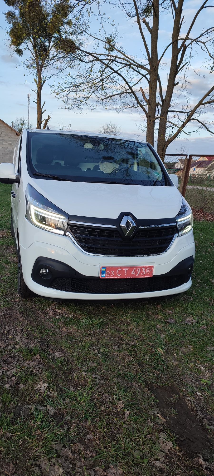 Renault trafic 2019 рено трафік 2019 грузовий пробіг оригінал