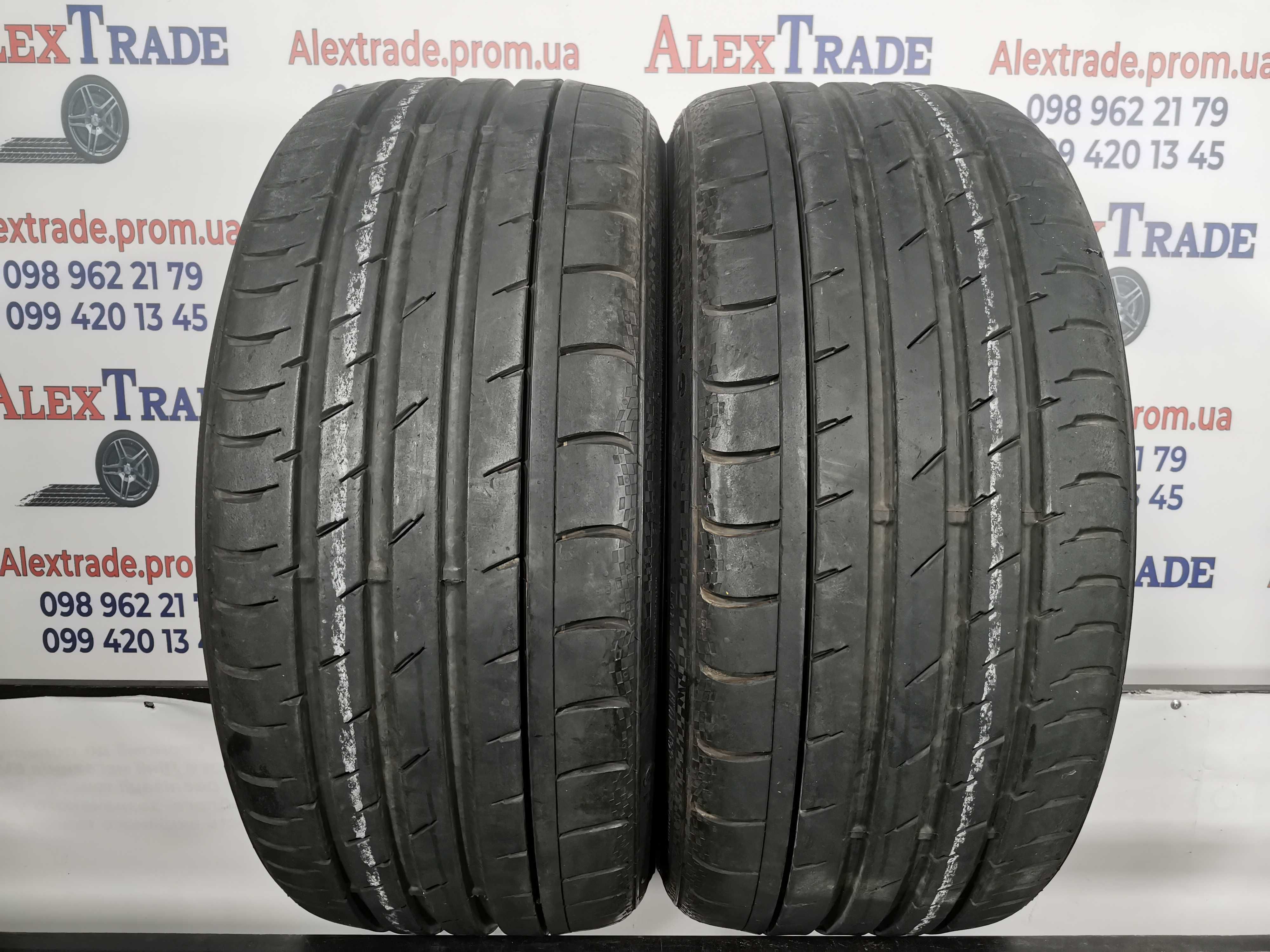 2 шт. 235/30 R20 Continental ContiSportContact 3 літні шини б/у, 6 мм