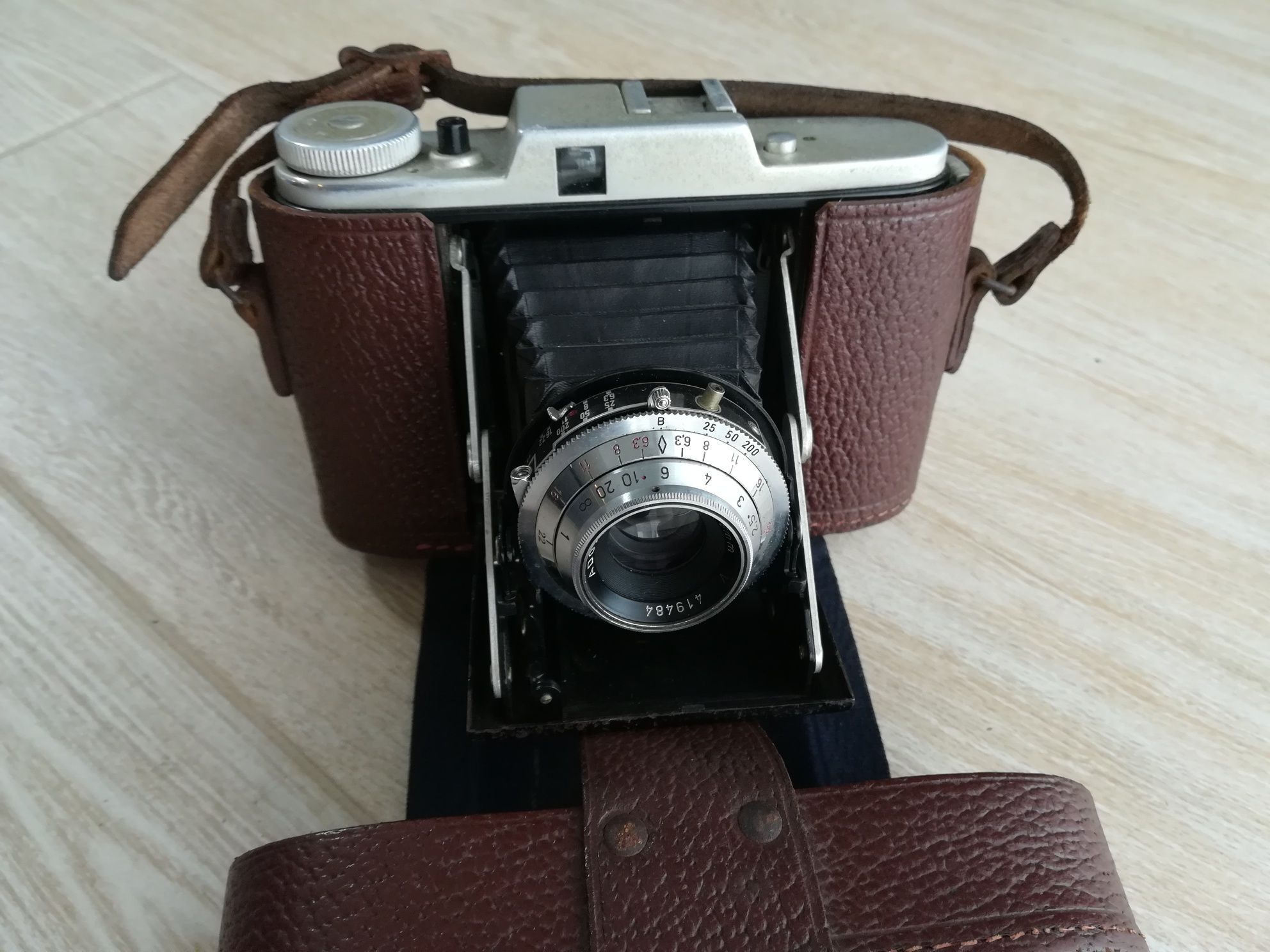 Máquina fotográfica Vintage