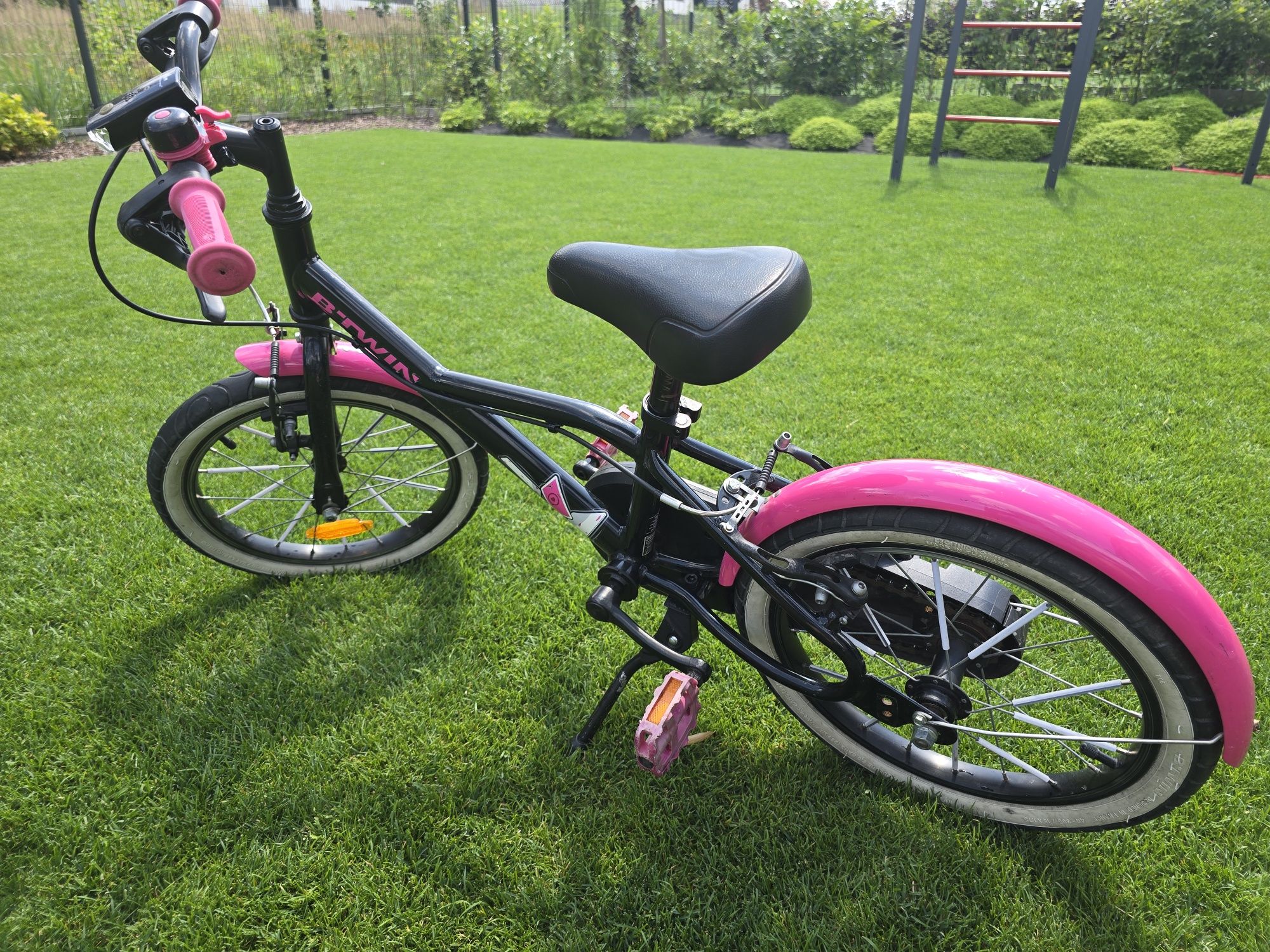 BTWIN Rowerek dziecięcy Spy Hero Girl 500 16 cali dla dziewczynki