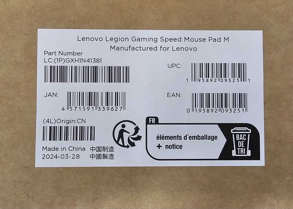 Lenovo Legion podkładka pod mysz oryginalna