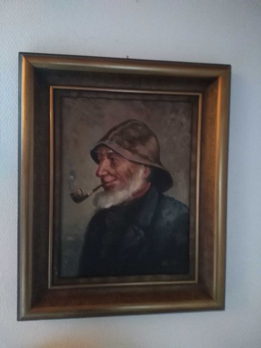 obraz olejny na płótnie Ernest Hemingway