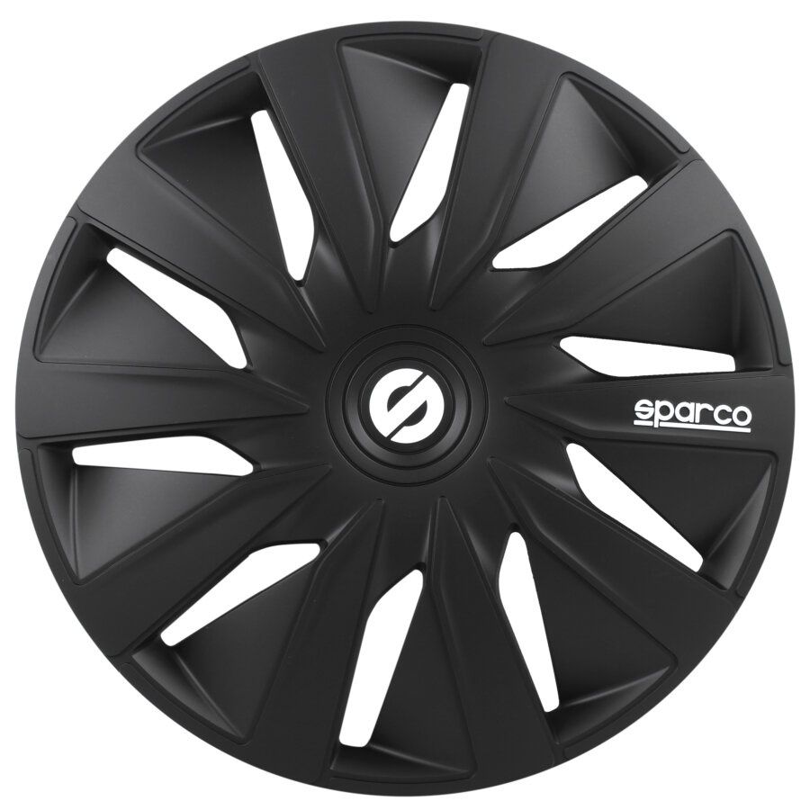 Tampões de roda 15" Sparco Lazio pretos novos