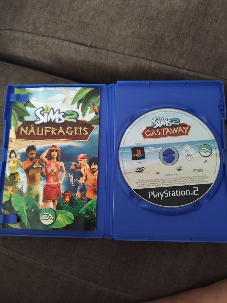 Sims 2 náufragos ps2