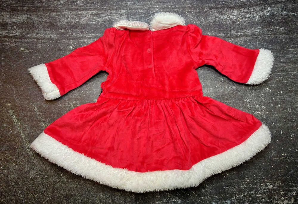 Niemowlęca sukienka Mikołajka