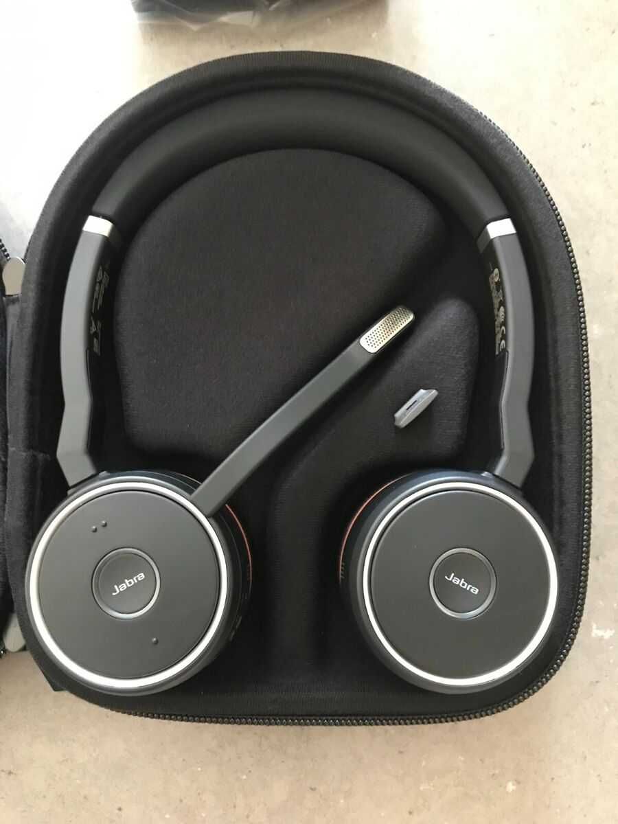 Auscultadores Jabra Evolve 75  -Noise canceling  -  (Bom estado)