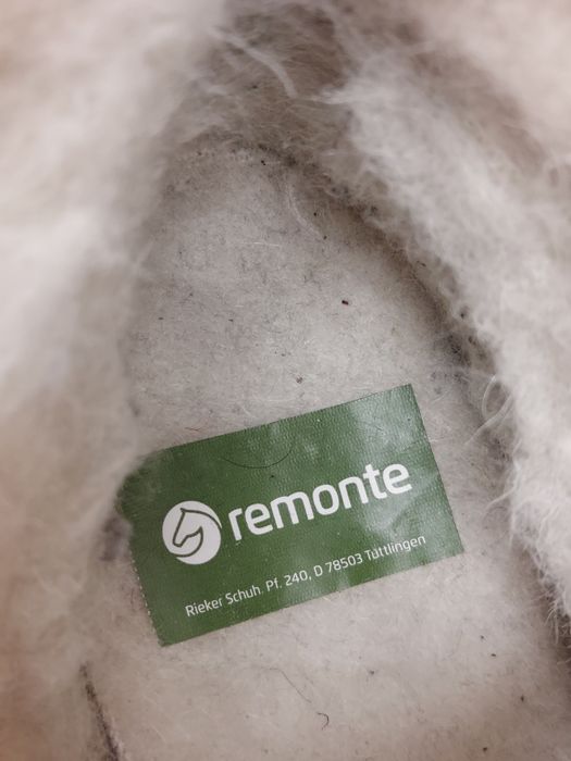 Remonte botki ocieplane roz.38 skóra naturalna, wełna , wodoodporne