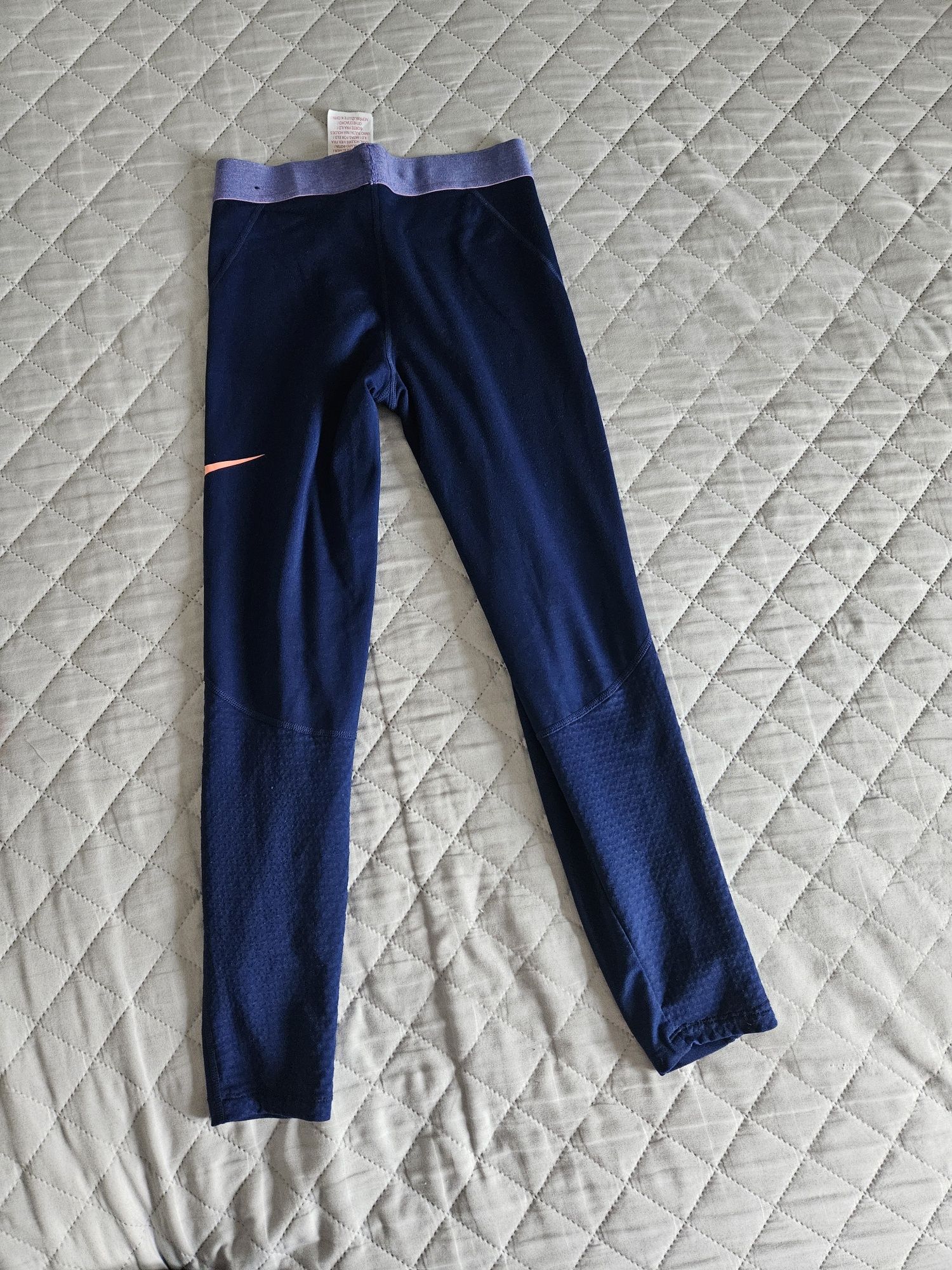 Nike Pro legginsy damskie XS granatowe