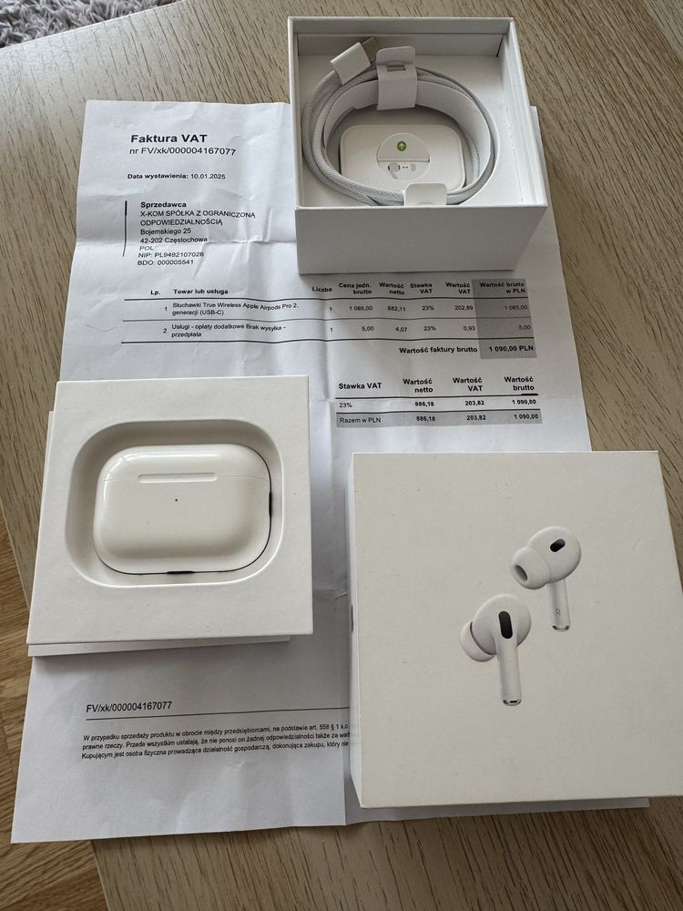 Słuchawki Apple Airpods Pro 2 GWARANCJA !