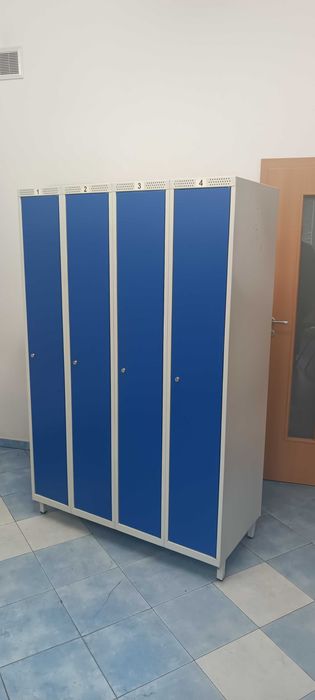 Szafka BHP ubraniowa Mega 4-drzwiowa