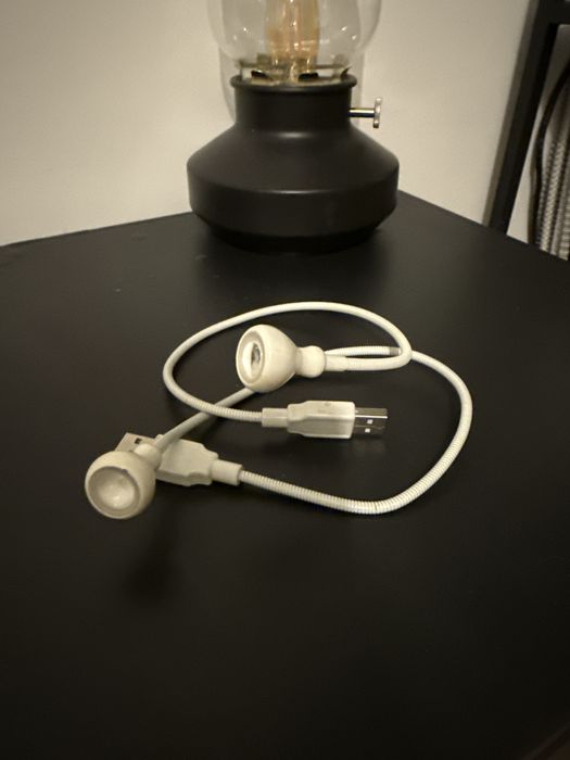 Lampka biała USB IKEA