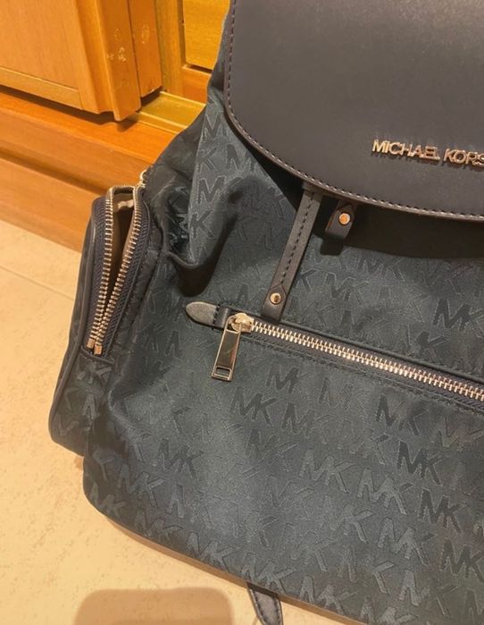 Mochila Michael Kors Azul Nova