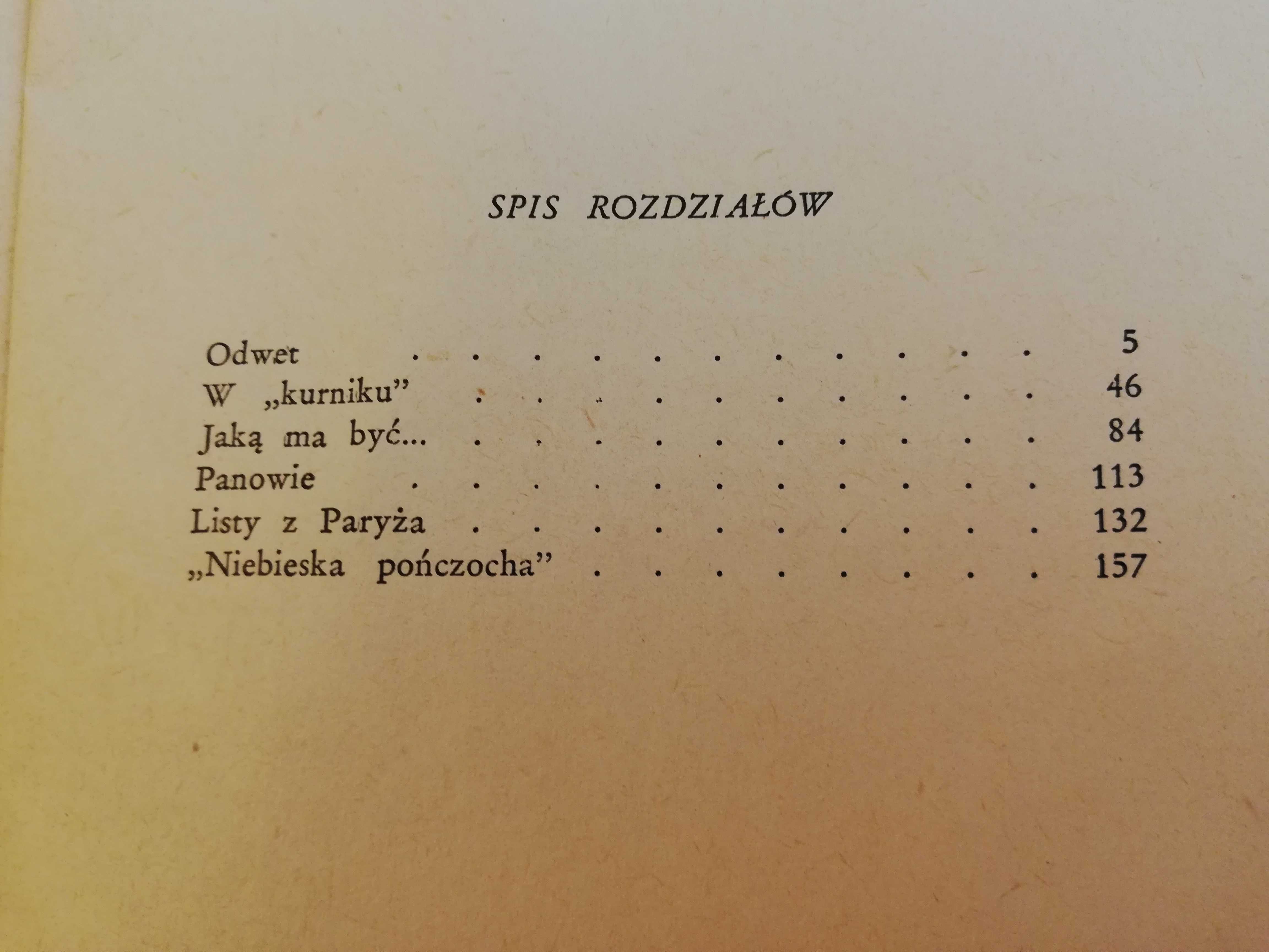 Niebieska pończocha - Stefania Około-Kułak - 1960 rok
