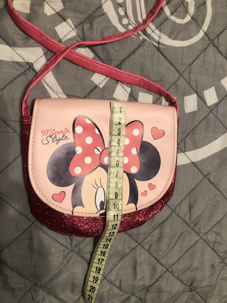 NOWA Torebka brokatowa Mickey Mouse