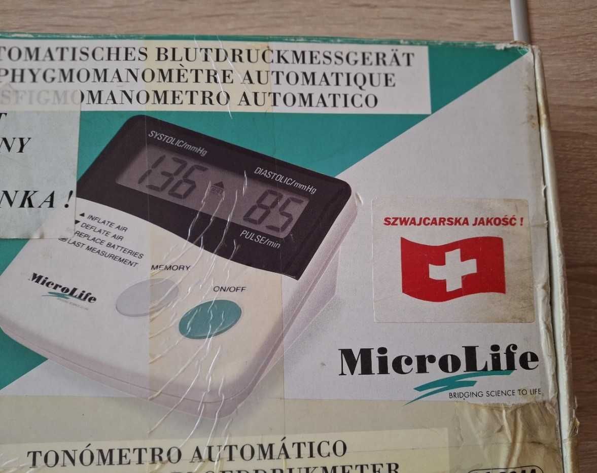 Ciśnieniomierz  Microlife półautomatyczny z gruszką
