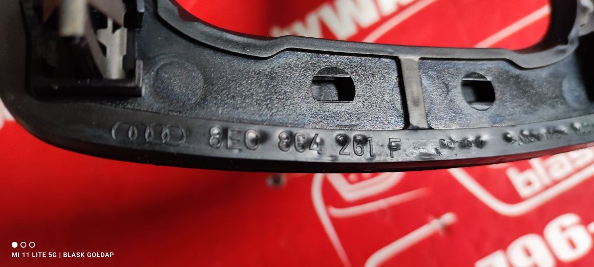 Osłonka Czarna Gałki Zmiany Biegów Audi A4 B7 2.0 TDI Multitronik 05 r