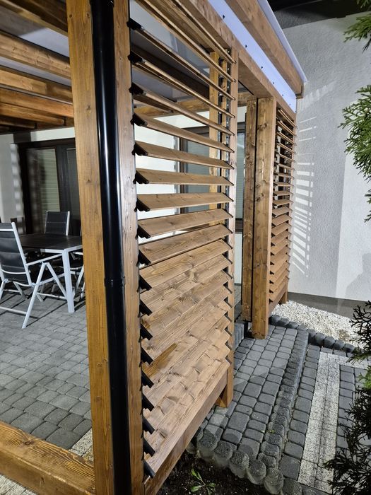 Ruchome deseczki, ruchome żaluzje ,  drewniane żaluzje