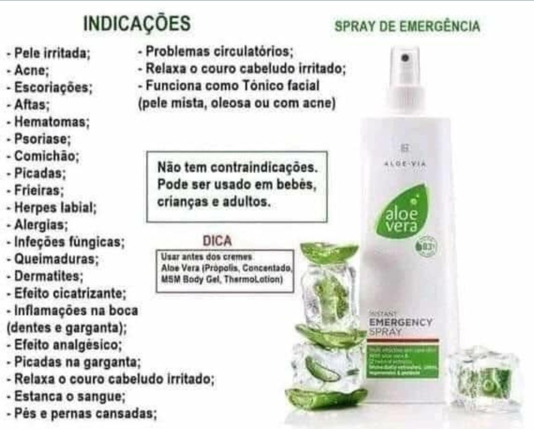 Box SOS Aloe Vera da LR nova e selada