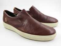 Ecco Danish Design skórzane mokasyny r. 44