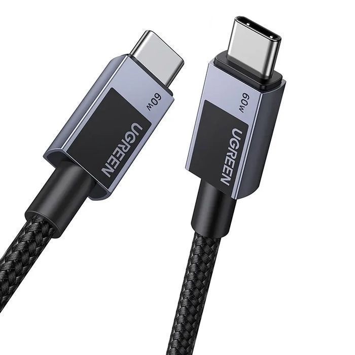 Kabel UGREEN USB-C PD 60W 2m Szybkie Ładowanie DO Telefonu i Laptopa