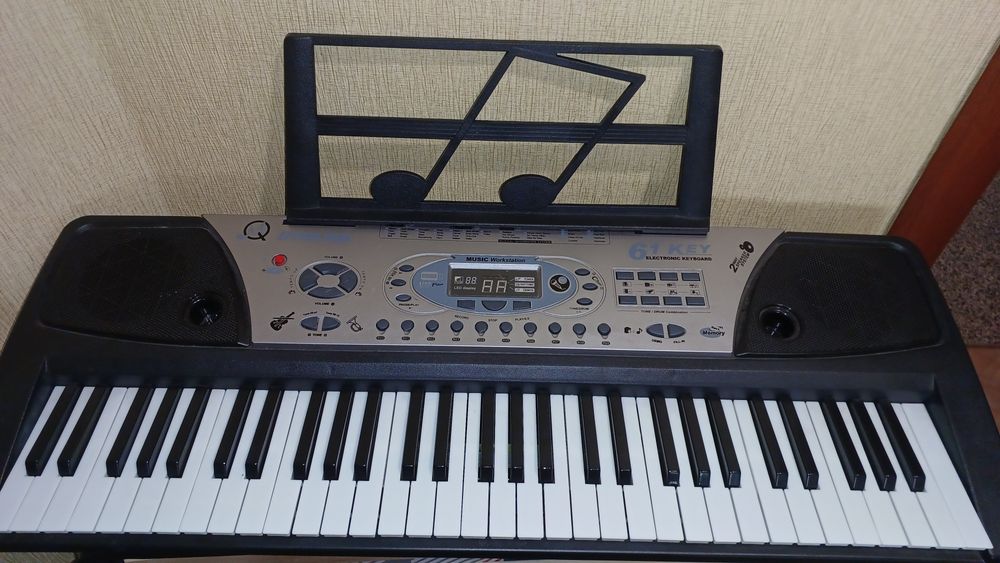 Дитячий синтезатор електронний, піаніно, мікрофон