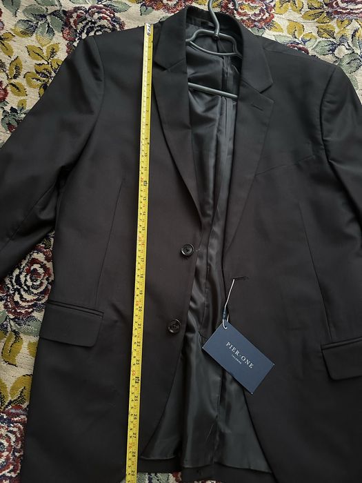 Новий чоловічий піджак Pier One чорний розмір 48 (М)