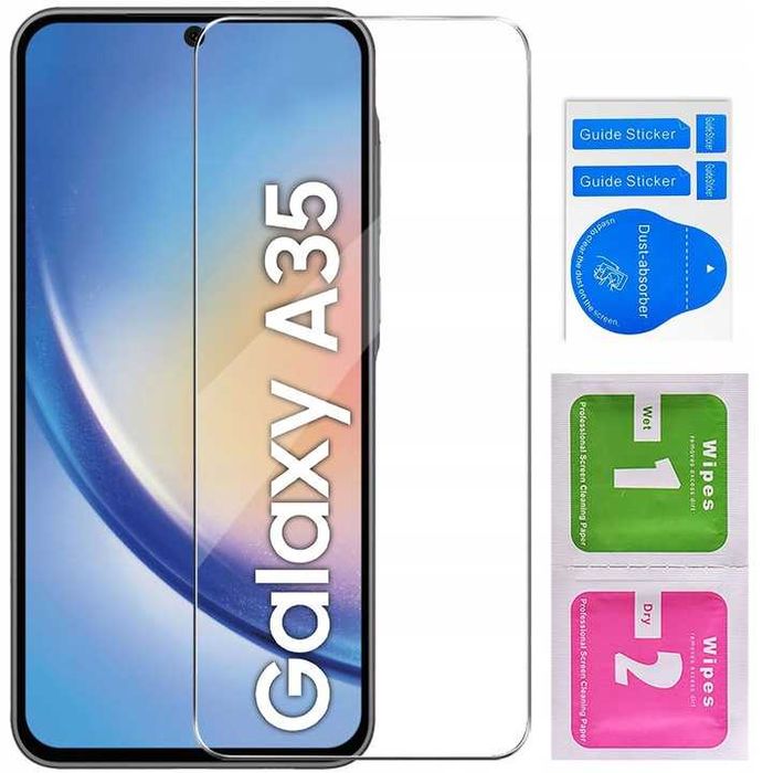 Etui Carbon do Samsung Galaxy A35 5G + Szkło Hartowane