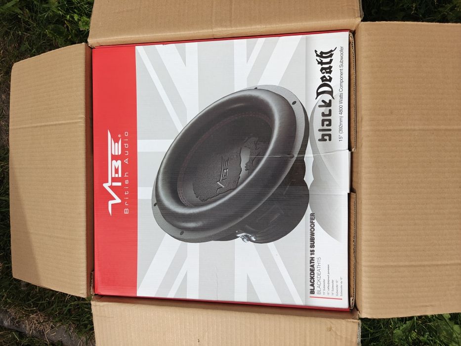 Głośnik Vibe Blackdeath 15 4800w car audio subwoofer