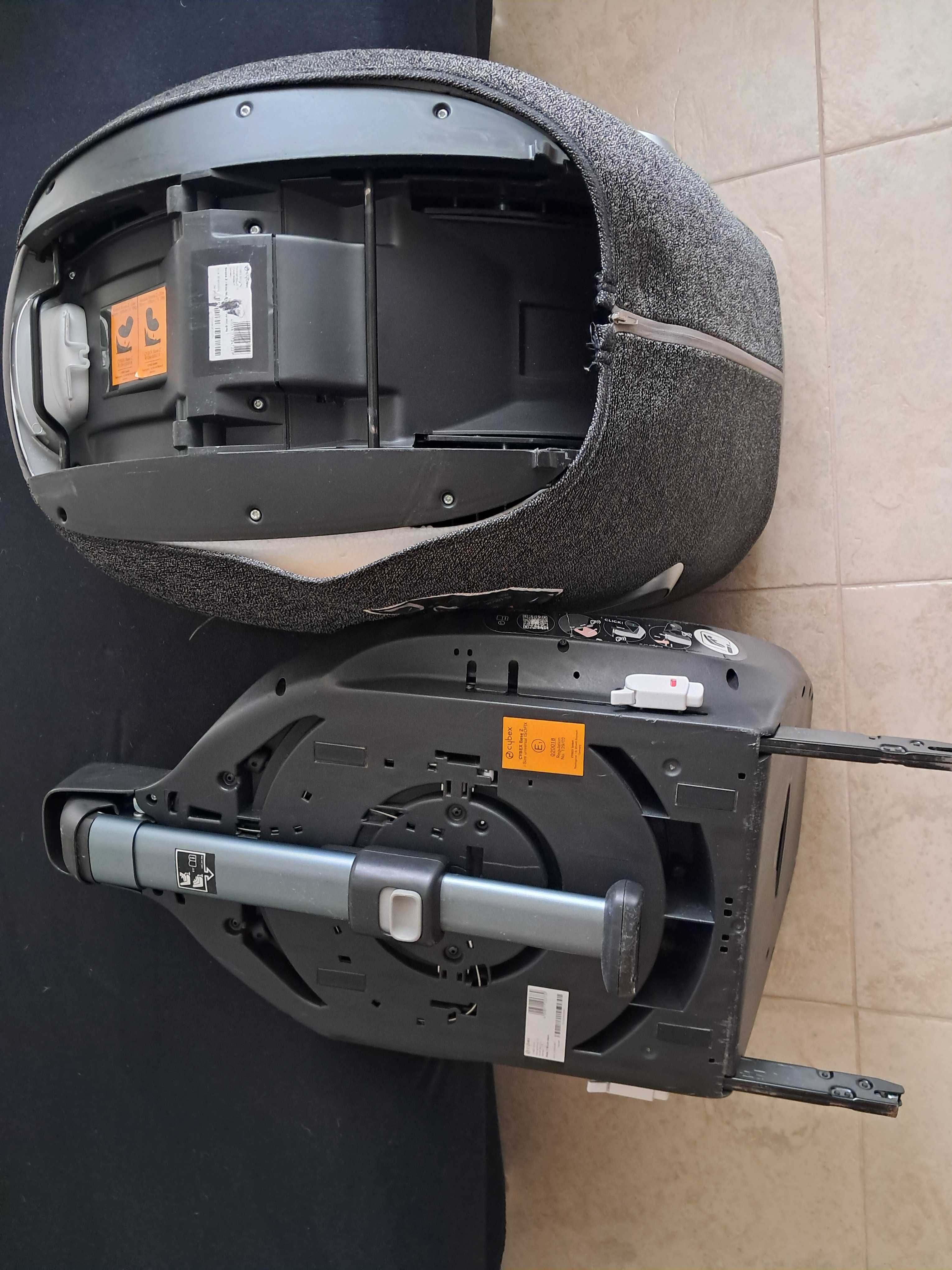 Cadeira com isofix Cybex Sirona Platinum + Base Isofix 9-18Kg