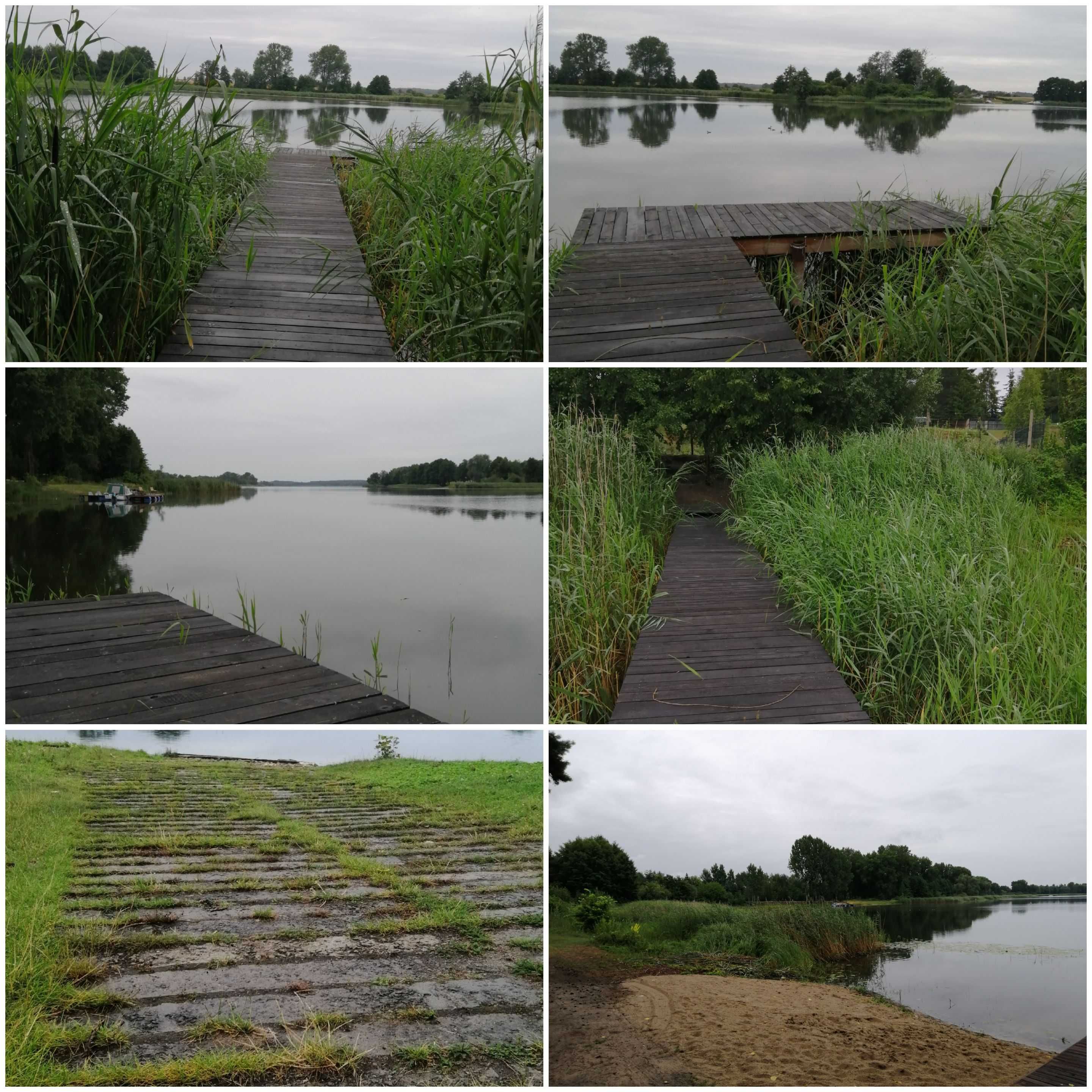 Działki z linią brzegową nad jeziorem Gopło