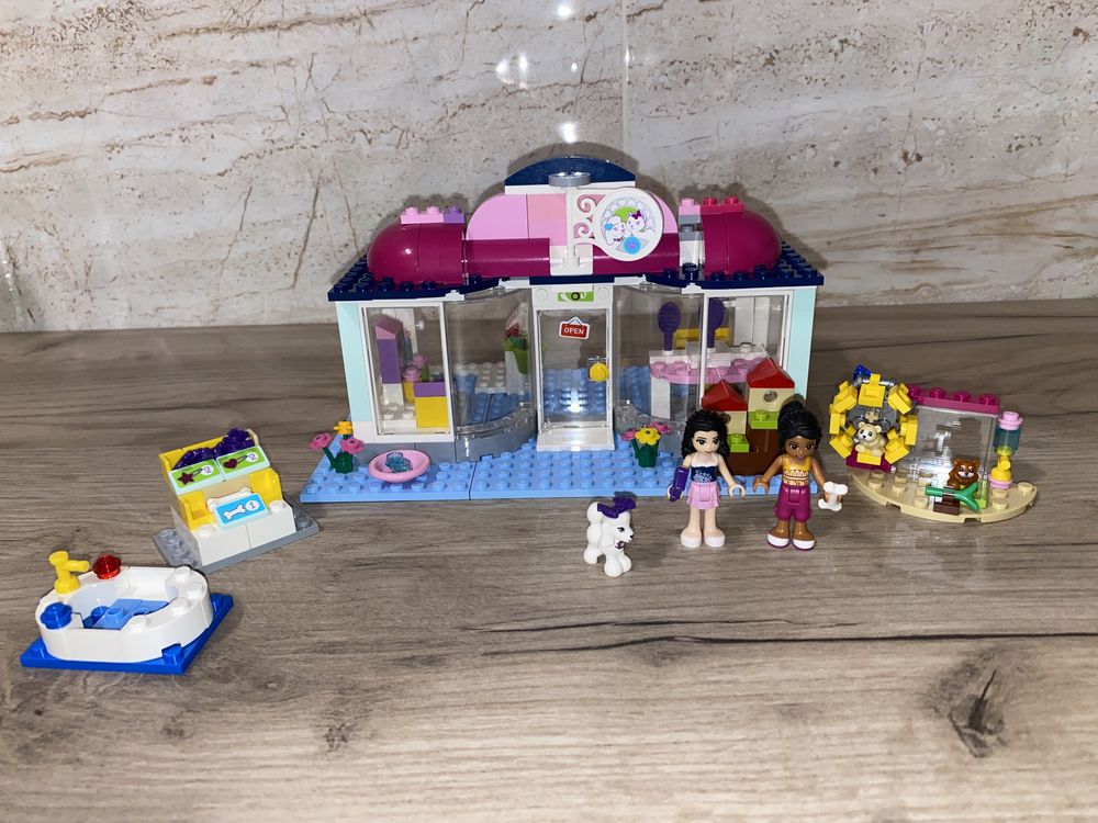 Zestaw lego friendd domek chomików i salon piękności dla psów 41007 +
