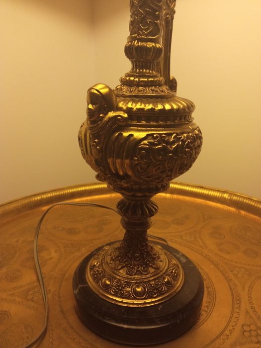 Lampa pokojowa mosiężna