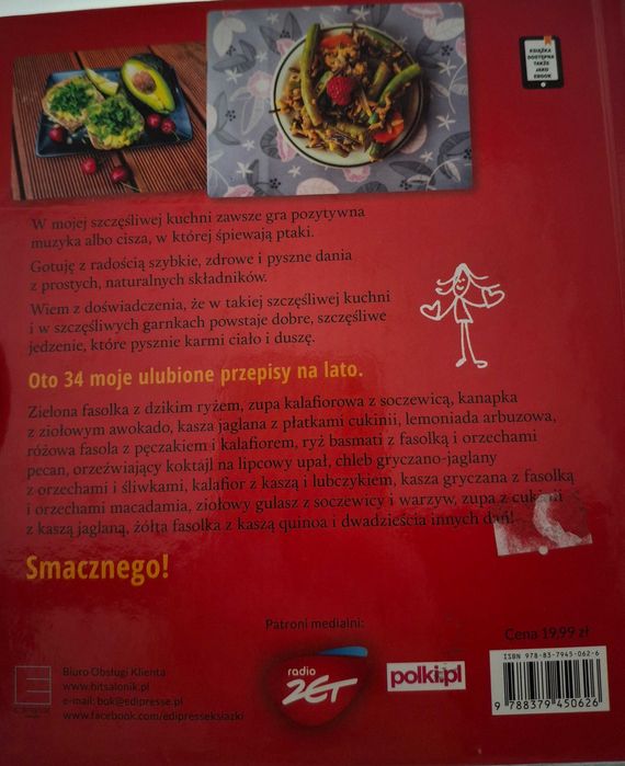 Beata Pawlikowska " Kulinarna książka z przepisami LATO"