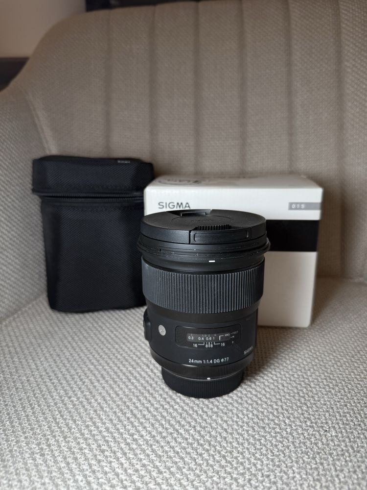 Objektyw Sigma 24 mm f1.4 Dg  NIKON