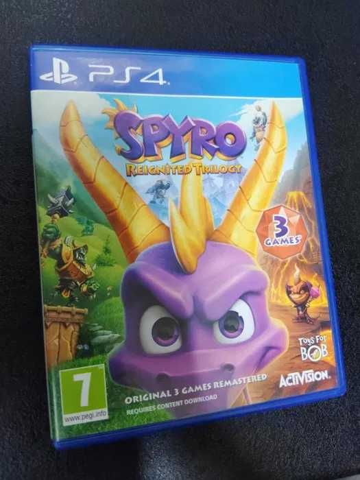 Zestaw 2 gier PS4 Spyro + crash