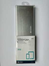 Powerbank 5000mAh, ultralekka aluminowa obudowa
