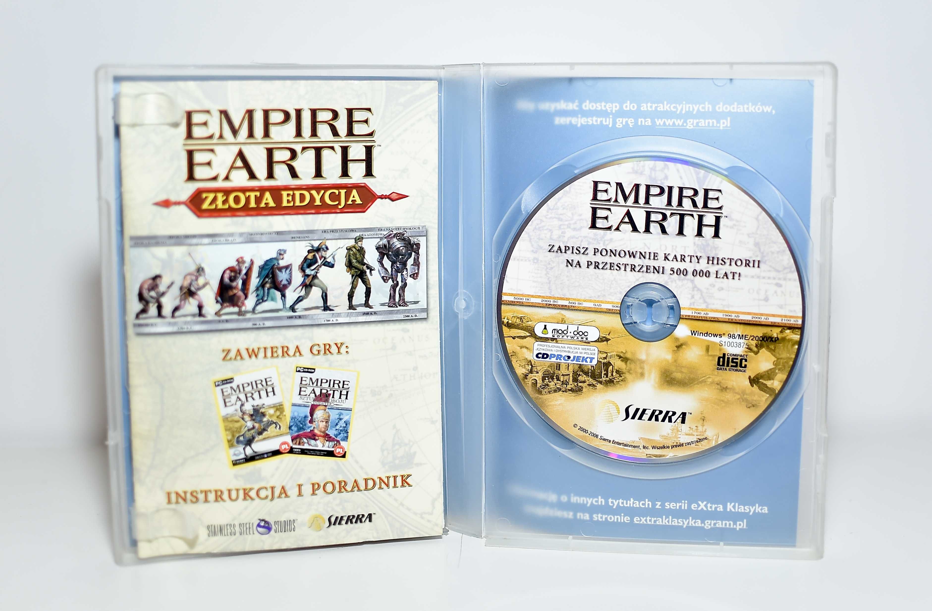 Gra PC #	Extra Klasyka - Empire Earth Złota Edycja PL