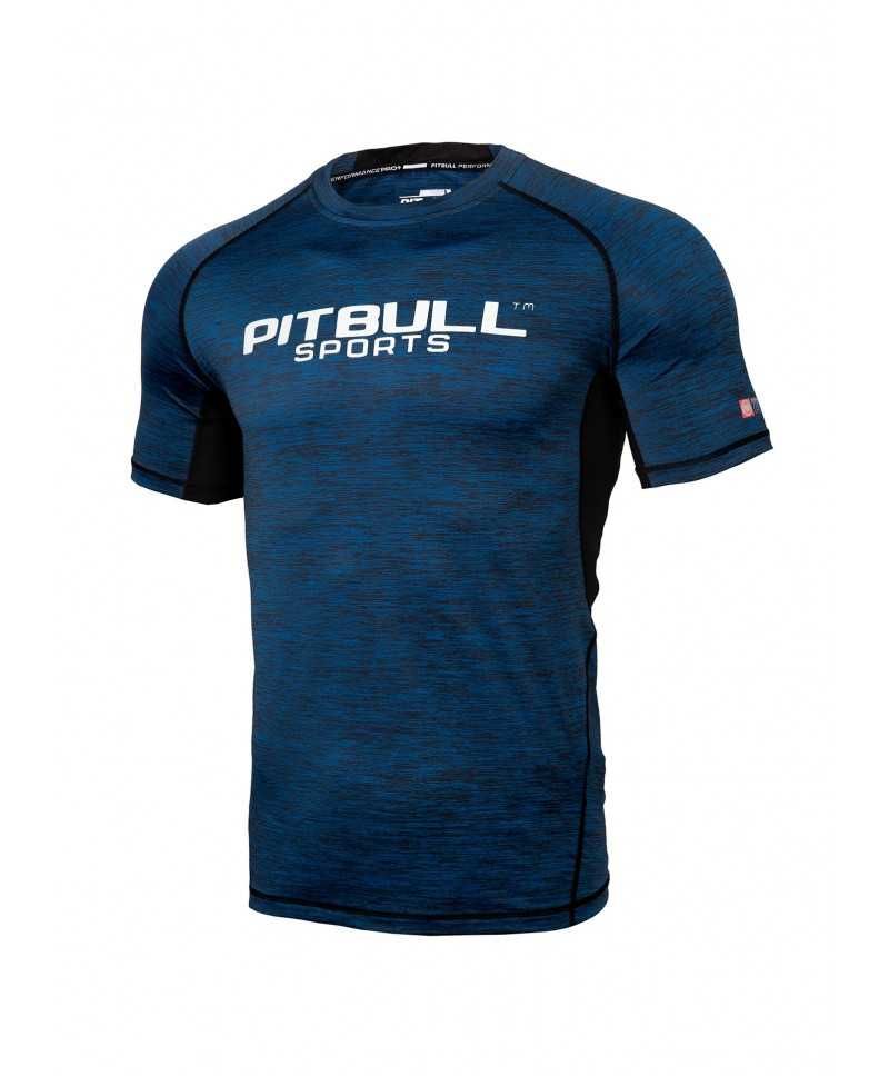 Pit Bull Rashguard Mens Performance Niebieska M i L i XL