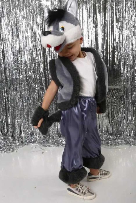 Костюм Зайчика Зайця Зайца Волка Вовка Мышонка Мишеня Котика Кота