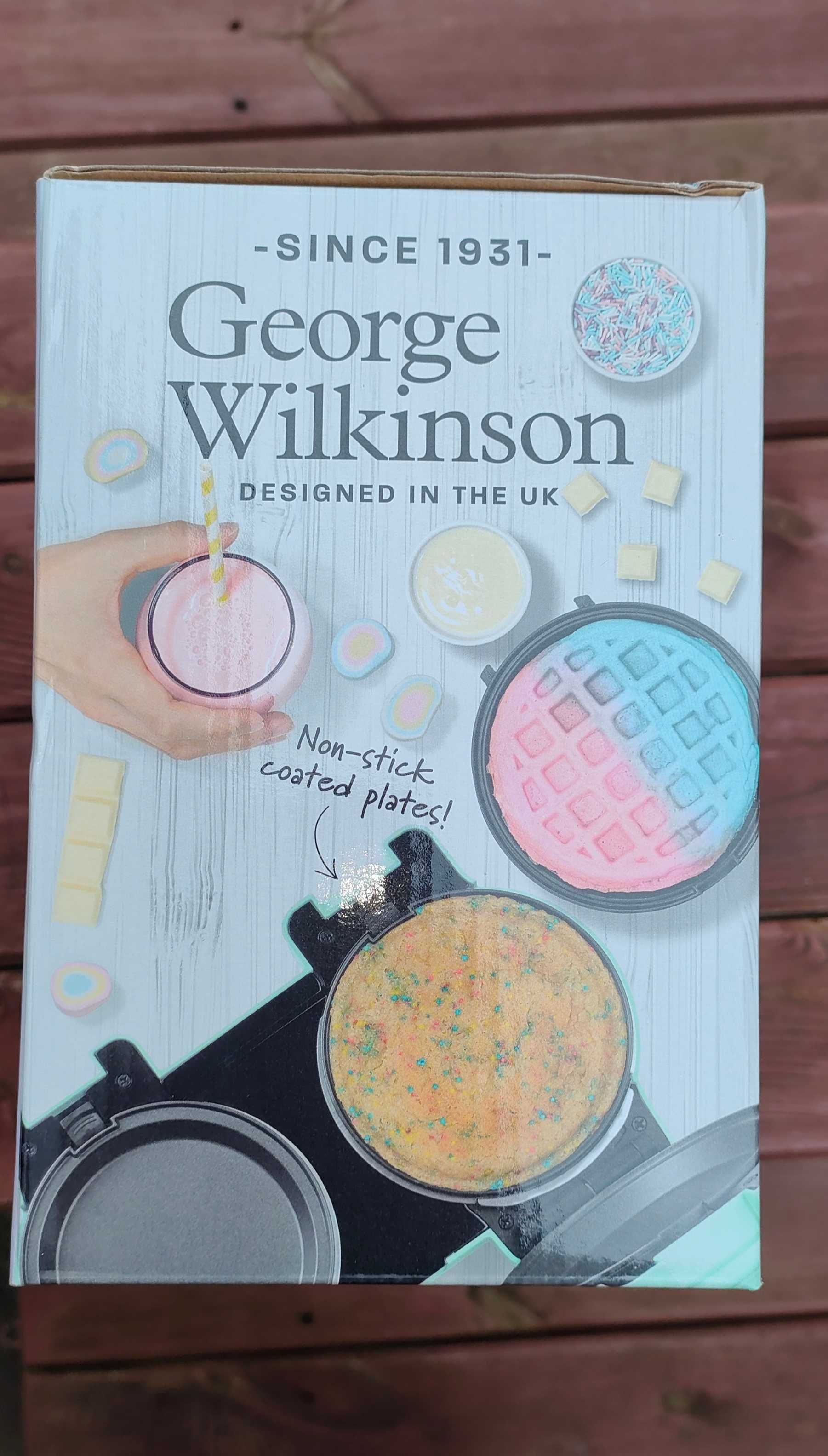 Gofrownica George Wilkinson Podwójna Opiekacz Pancakes