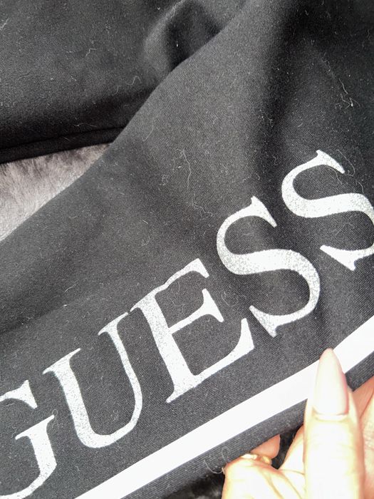 Leginsy Guess czarne