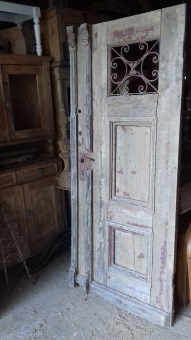 Drzwi drewniane / stare / zabytkowe / rustykalne / antyk