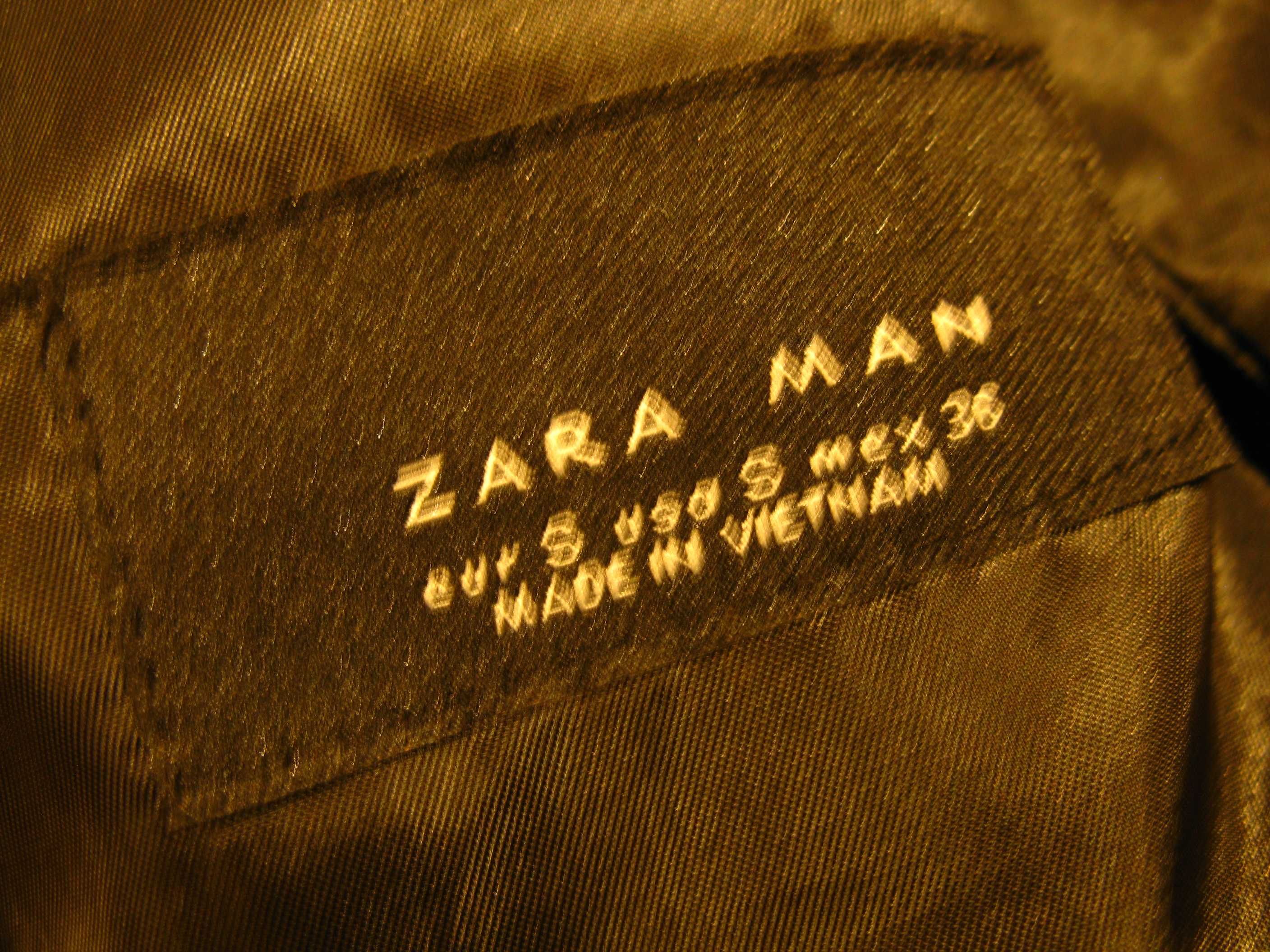 kurtka katana Zara Man r.S w kratkę ,kratę jak nowa.