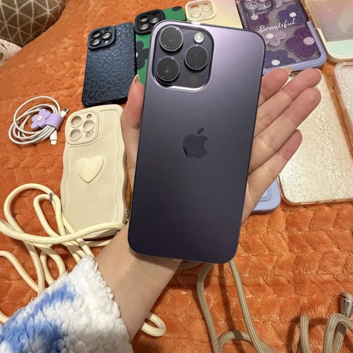 iPhone 14 Pro Max - 128GB - Roxo (Na garantia ainda)