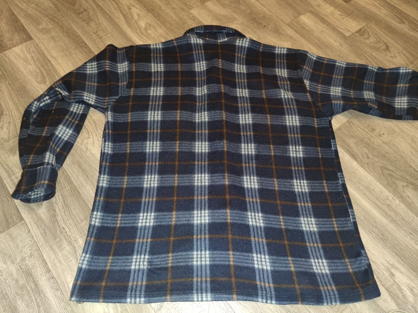 Męska koszula flanelowa w kratę rozm. M